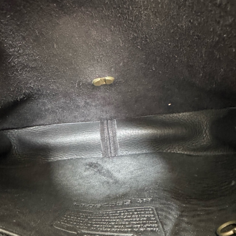 Vintage Coach Berkeley Saddle Bag 9014 Black - Picture 8 of 8